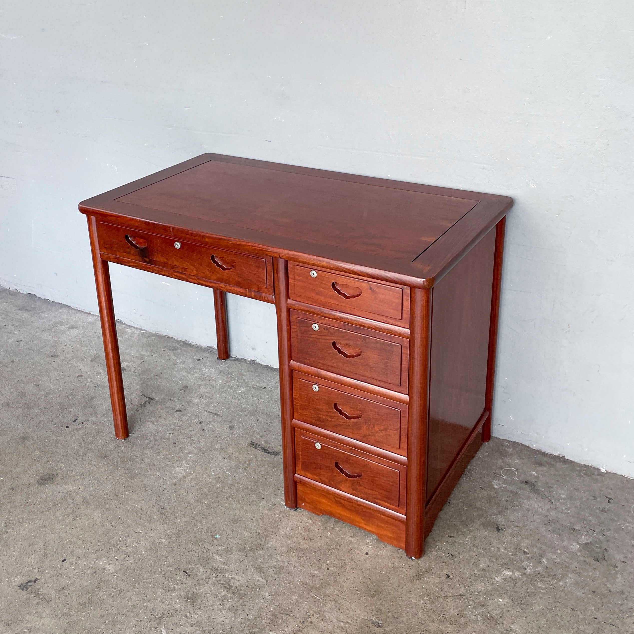 Rounded Rosewood Writing Desk