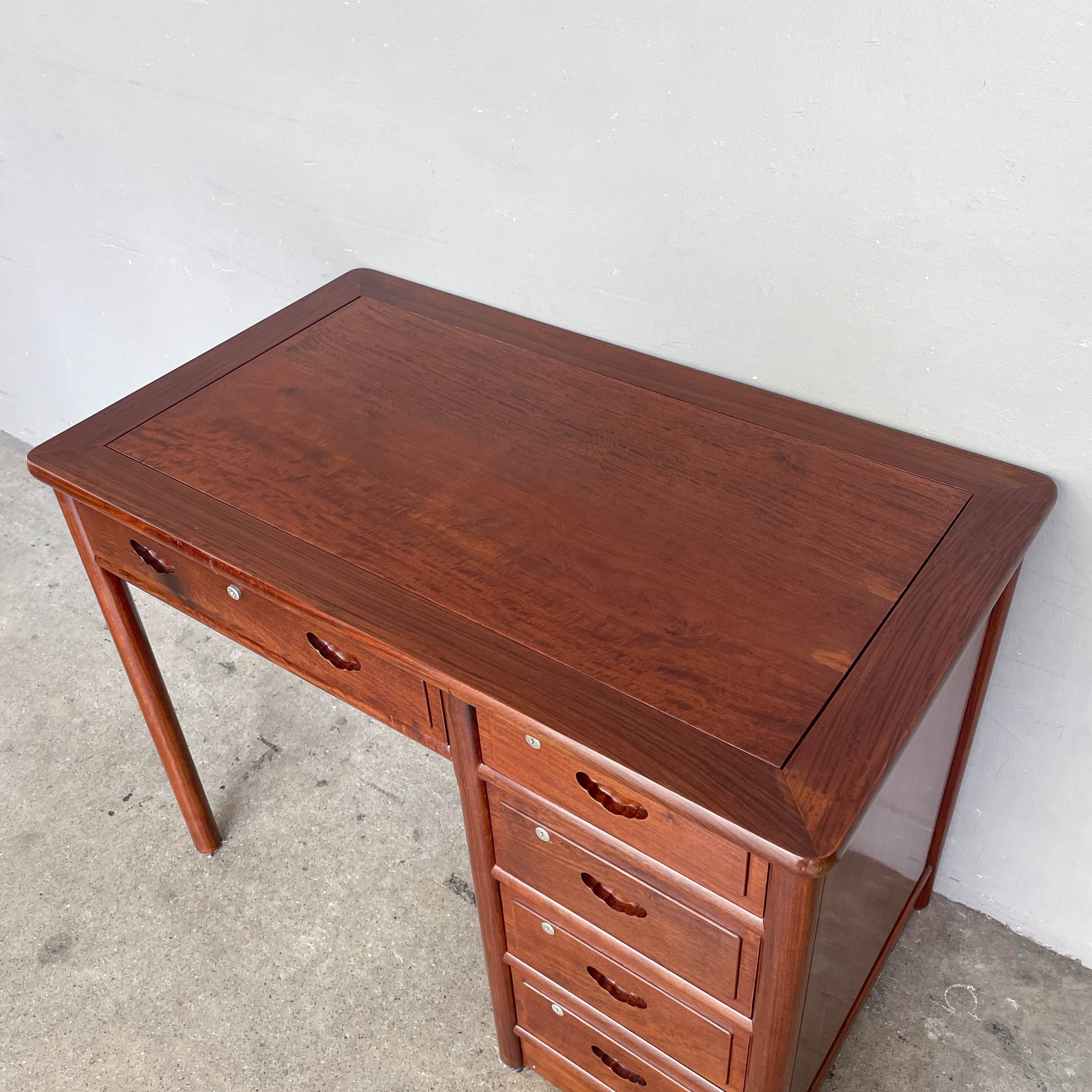 Rounded Rosewood Writing Desk
