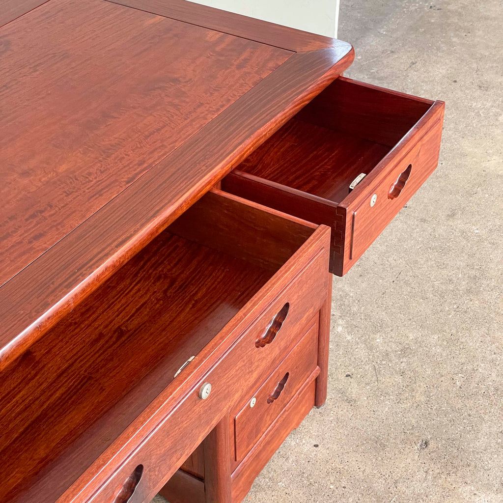 Rounded Rosewood Writing Desk