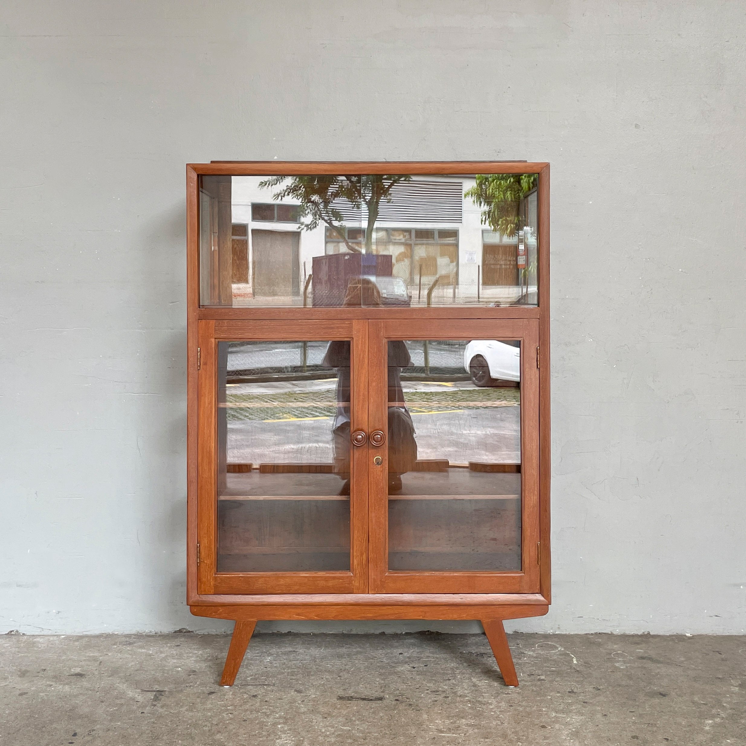 Refurbished Vintage Display Cabinet