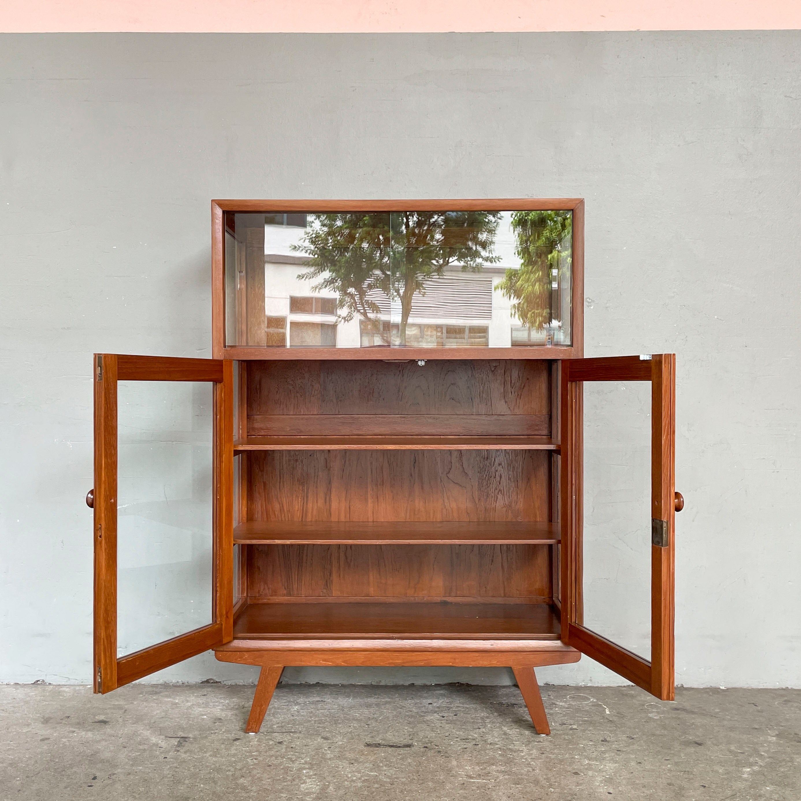 Refurbished Vintage Display Cabinet