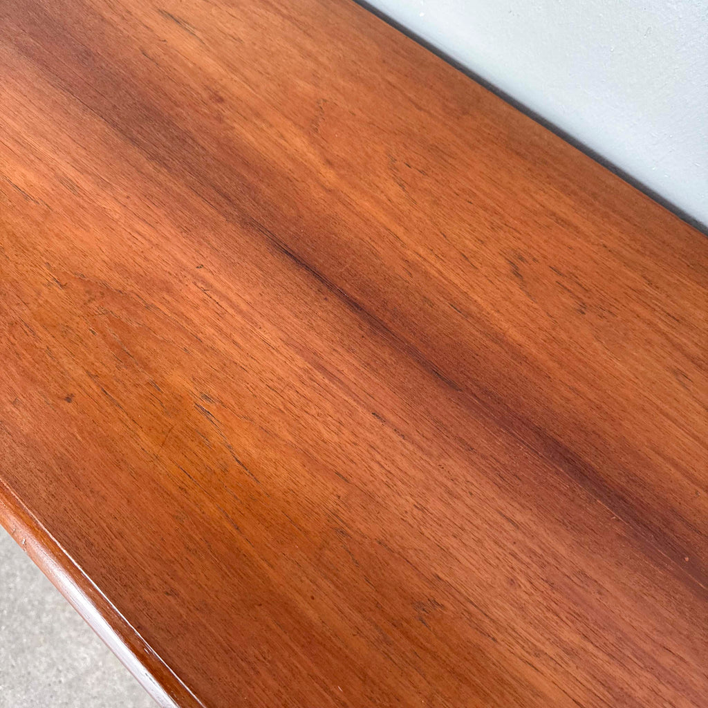 Refurbished Panelled Teak Side Cabinet