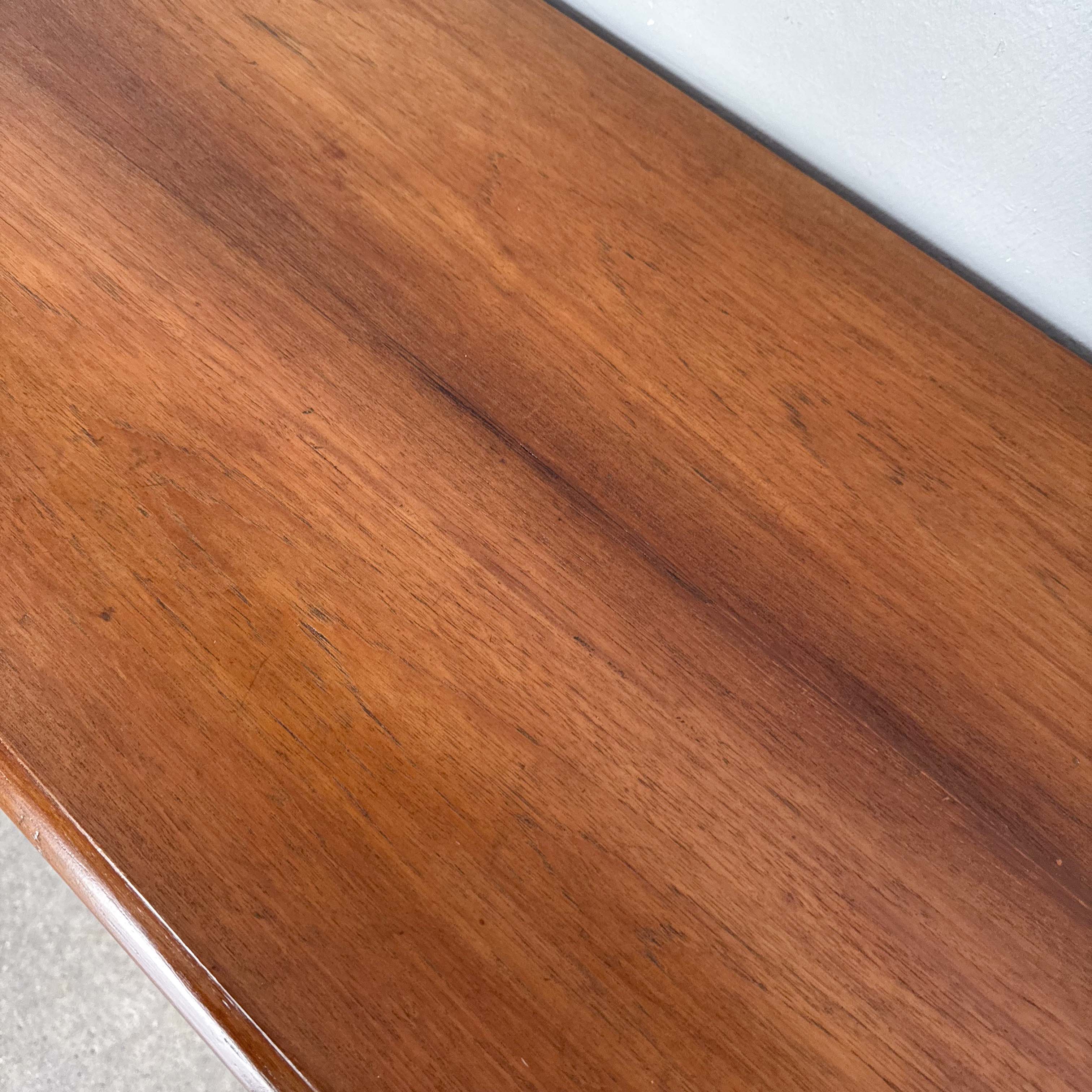 Refurbished Panelled Teak Side Cabinet