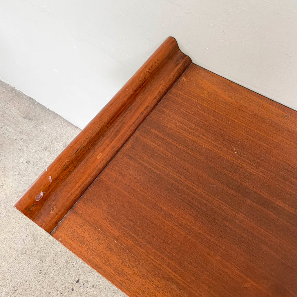 Oriental-Style Teak Console