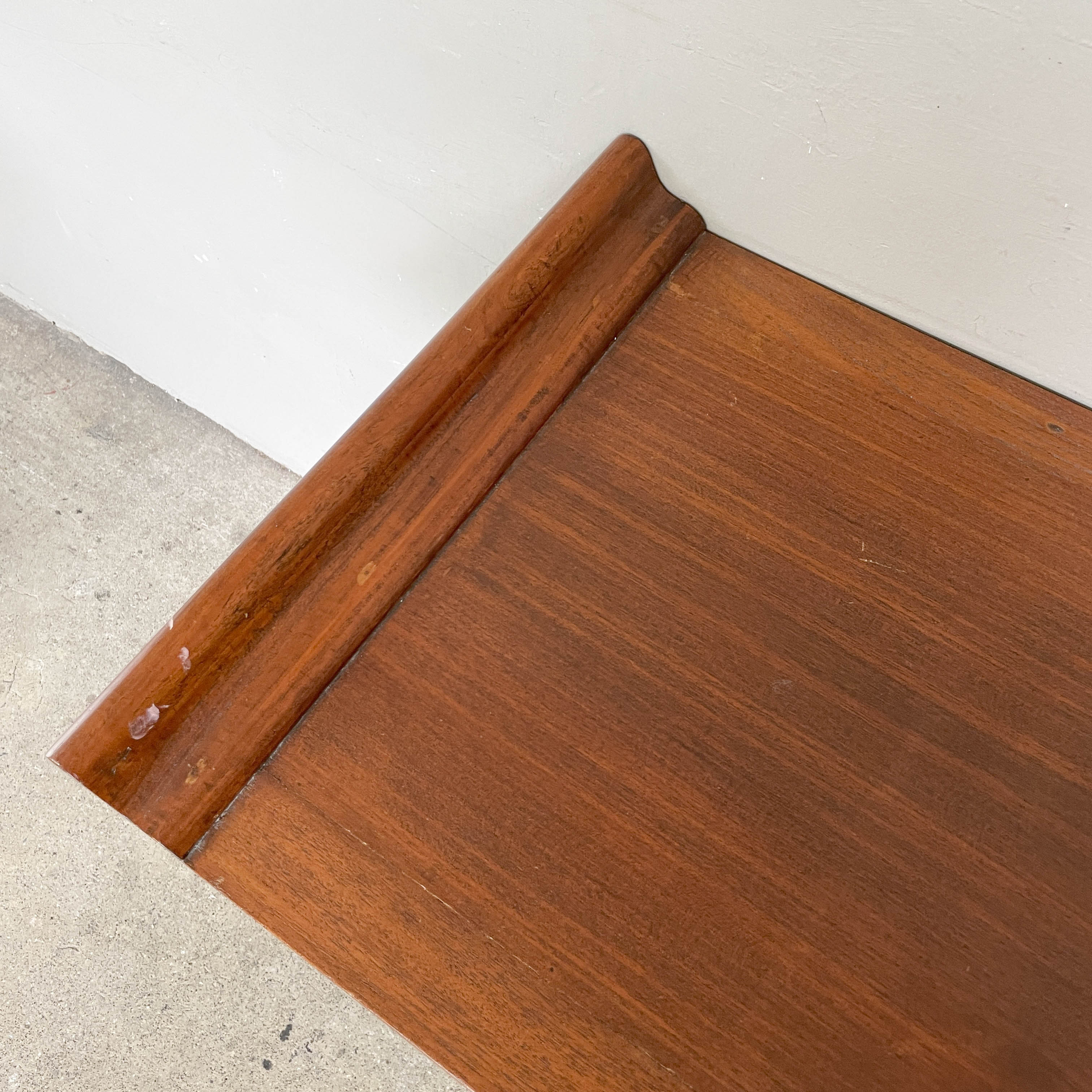 Oriental-Style Teak Console
