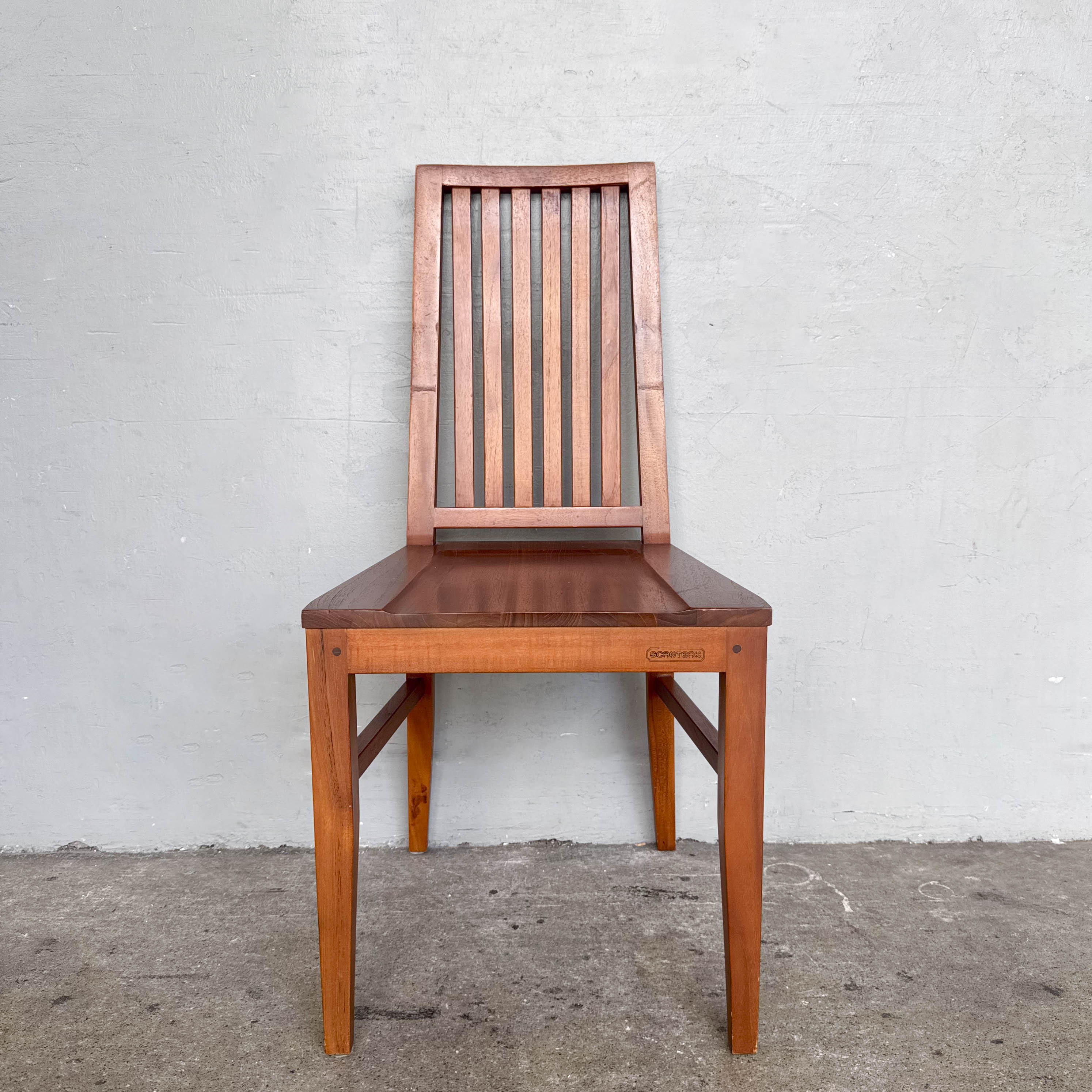 Scanteak Dining Table Set with 6 Chairs
