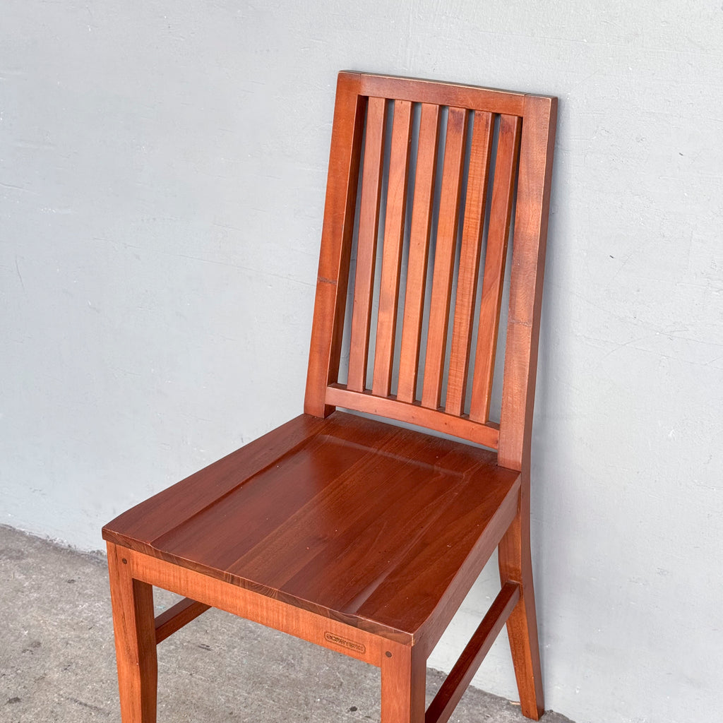 Scanteak Dining Table Set with 6 Chairs