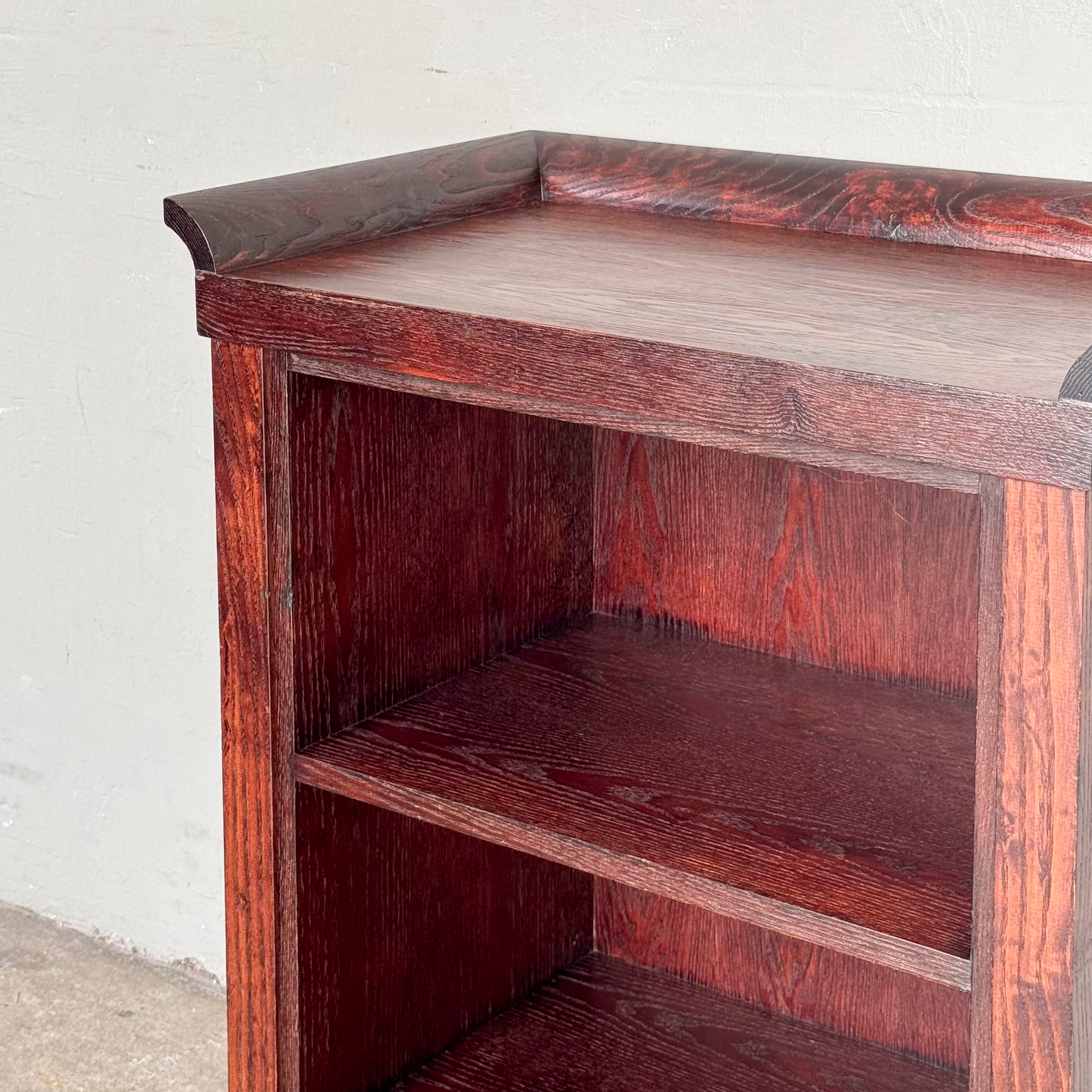 Compact Wooden Utility Trolley