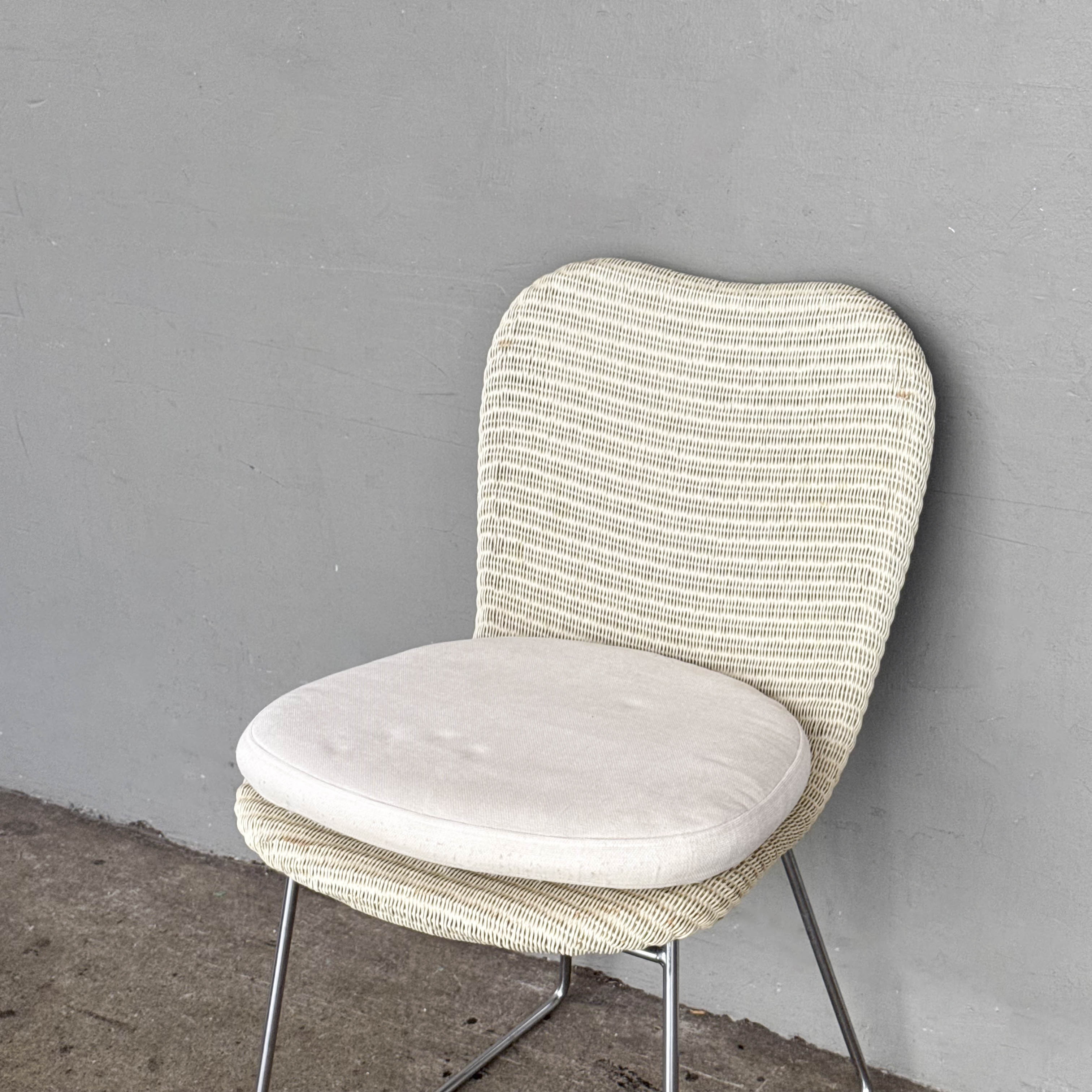 White Woven Vincent Sheppard Chair