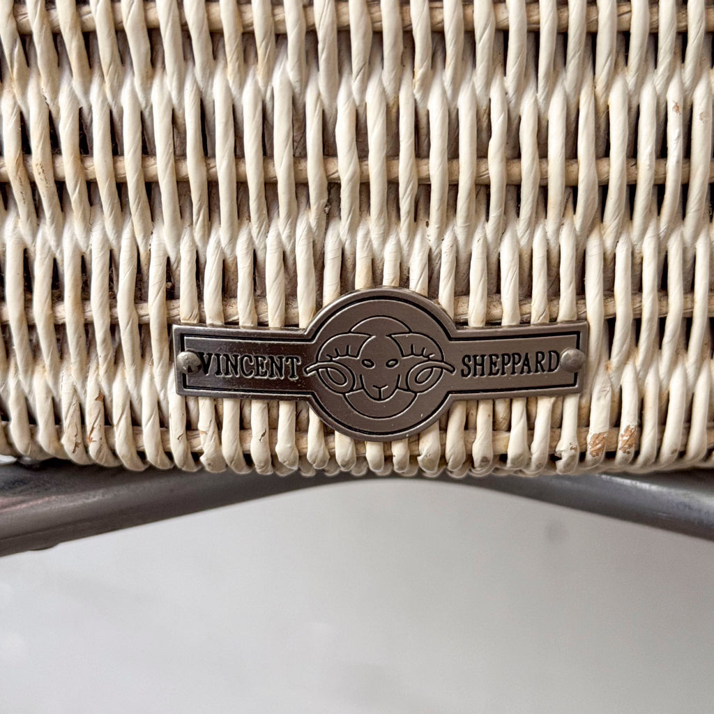 White Woven Vincent Sheppard Chair