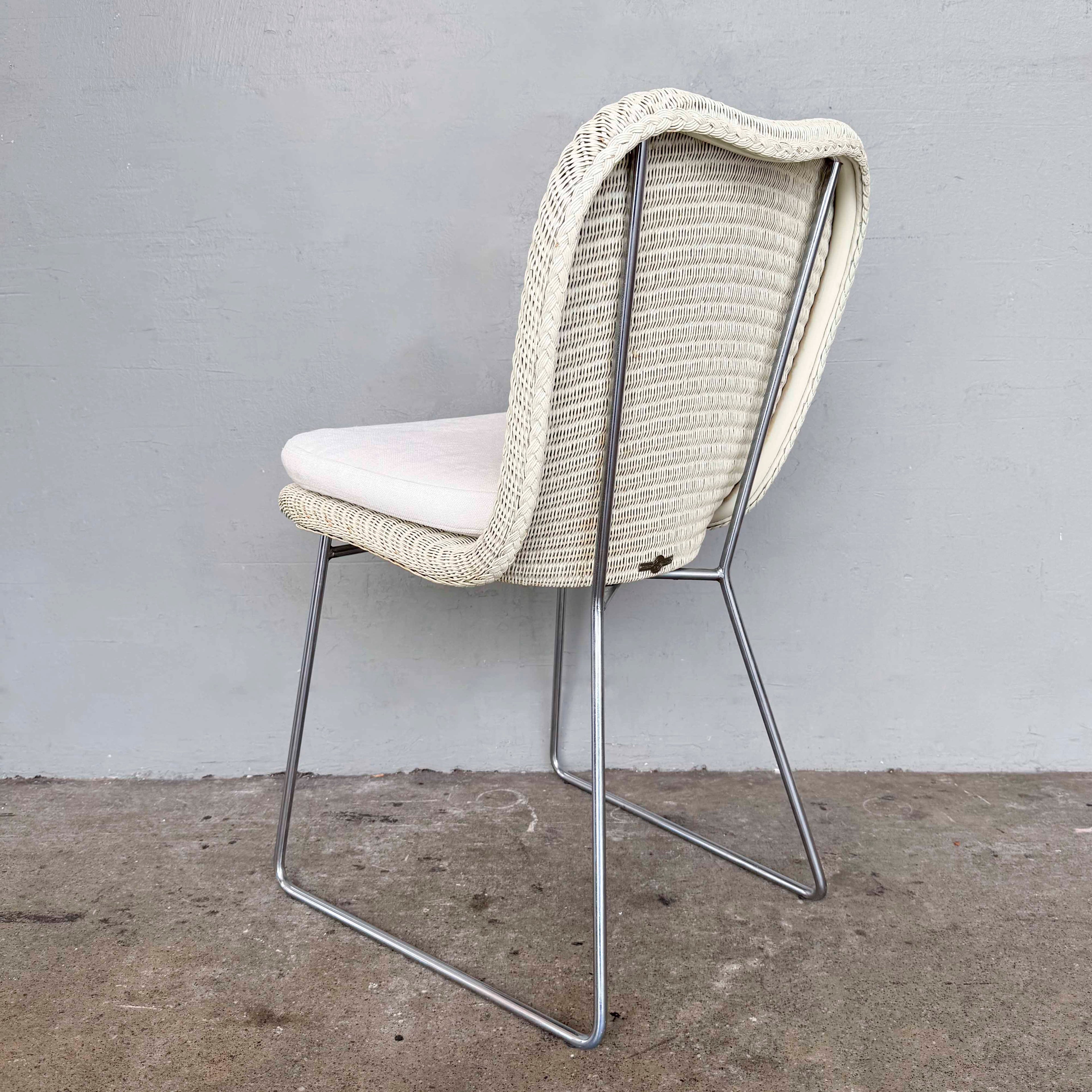 White Woven Vincent Sheppard Chair