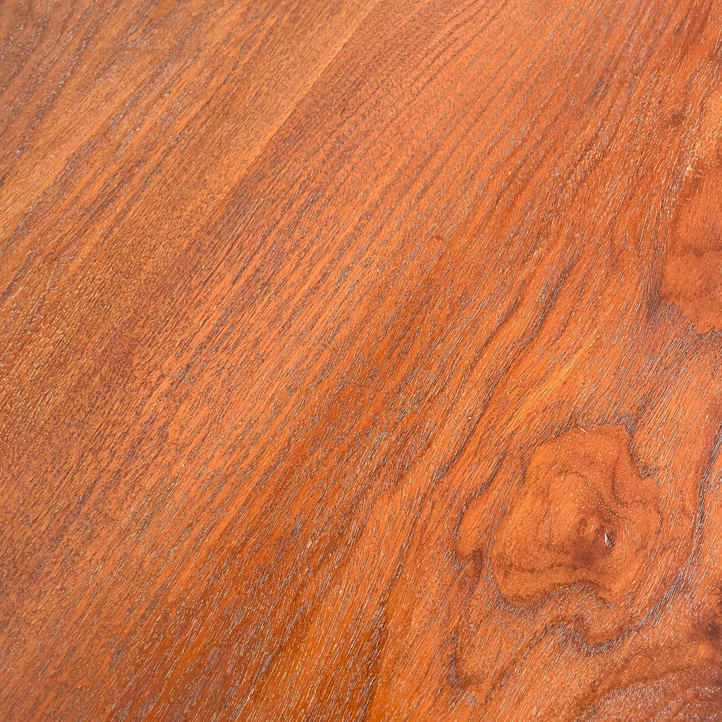 Solid Teak Chest of Drawer with Carved Handles