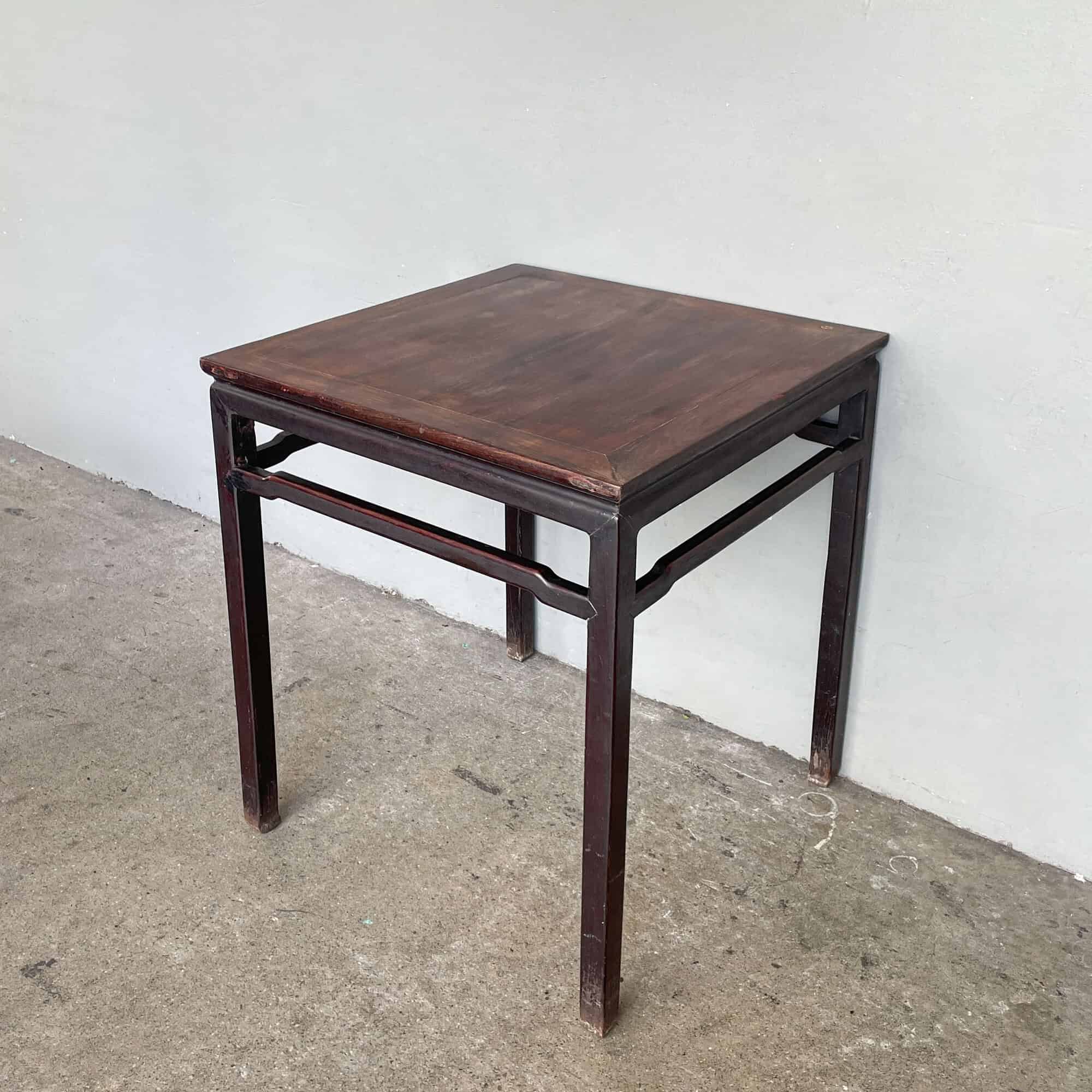 Chinese Hardwood Tea Table