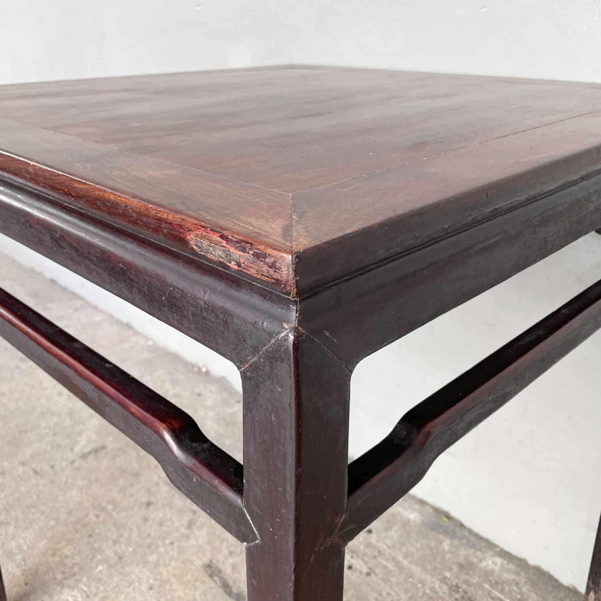 Chinese Hardwood Tea Table