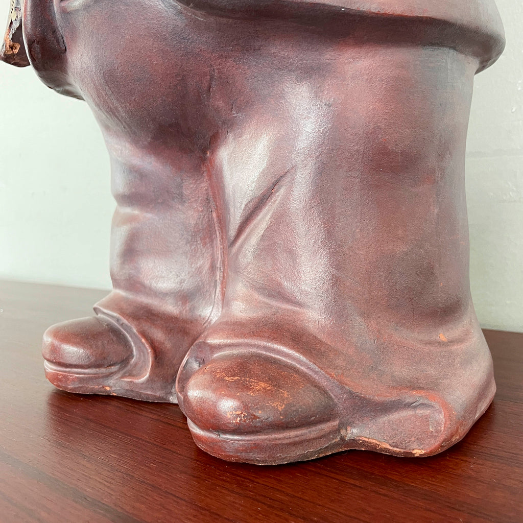 Gentleman "招财进宝" Pig Figurine