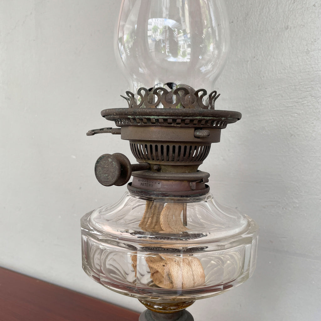 Vintage Hinks & Sons Oil Lamp