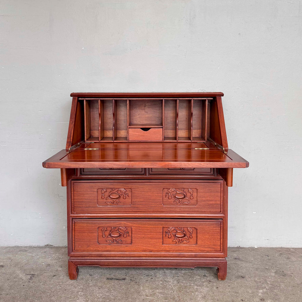 Rosewood Flip-Top Writing Bureau