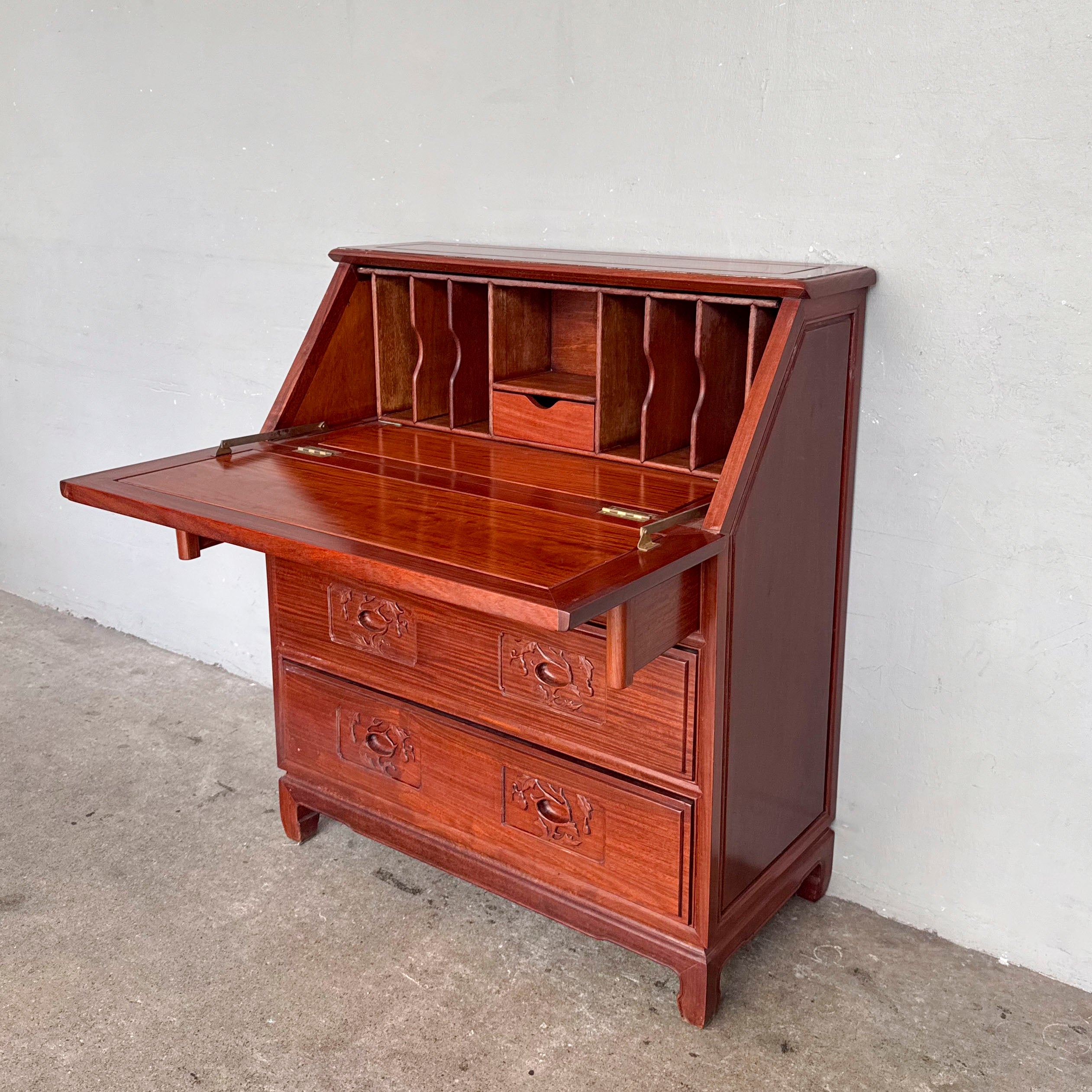 Rosewood Flip-Top Writing Bureau