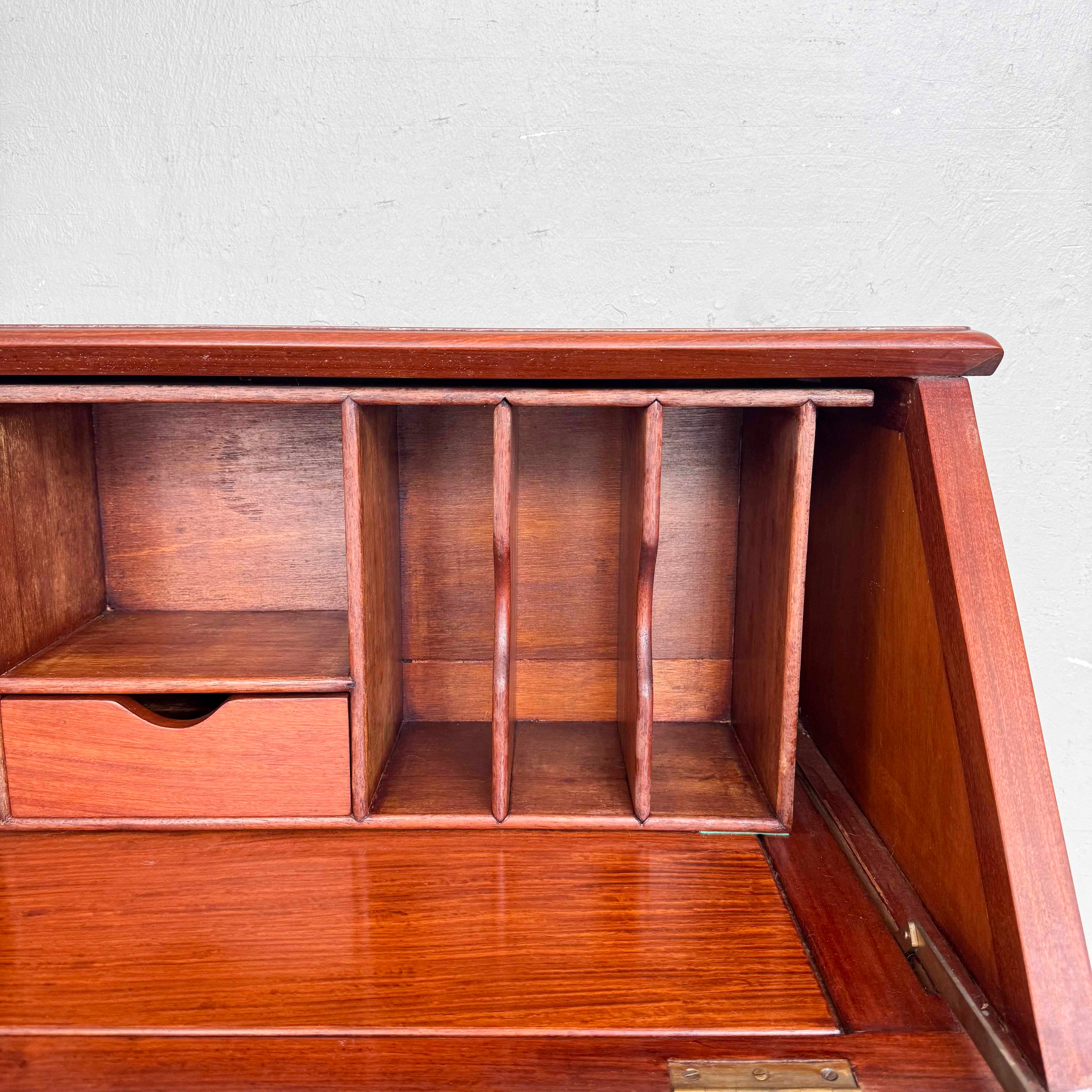 Rosewood Flip-Top Writing Bureau