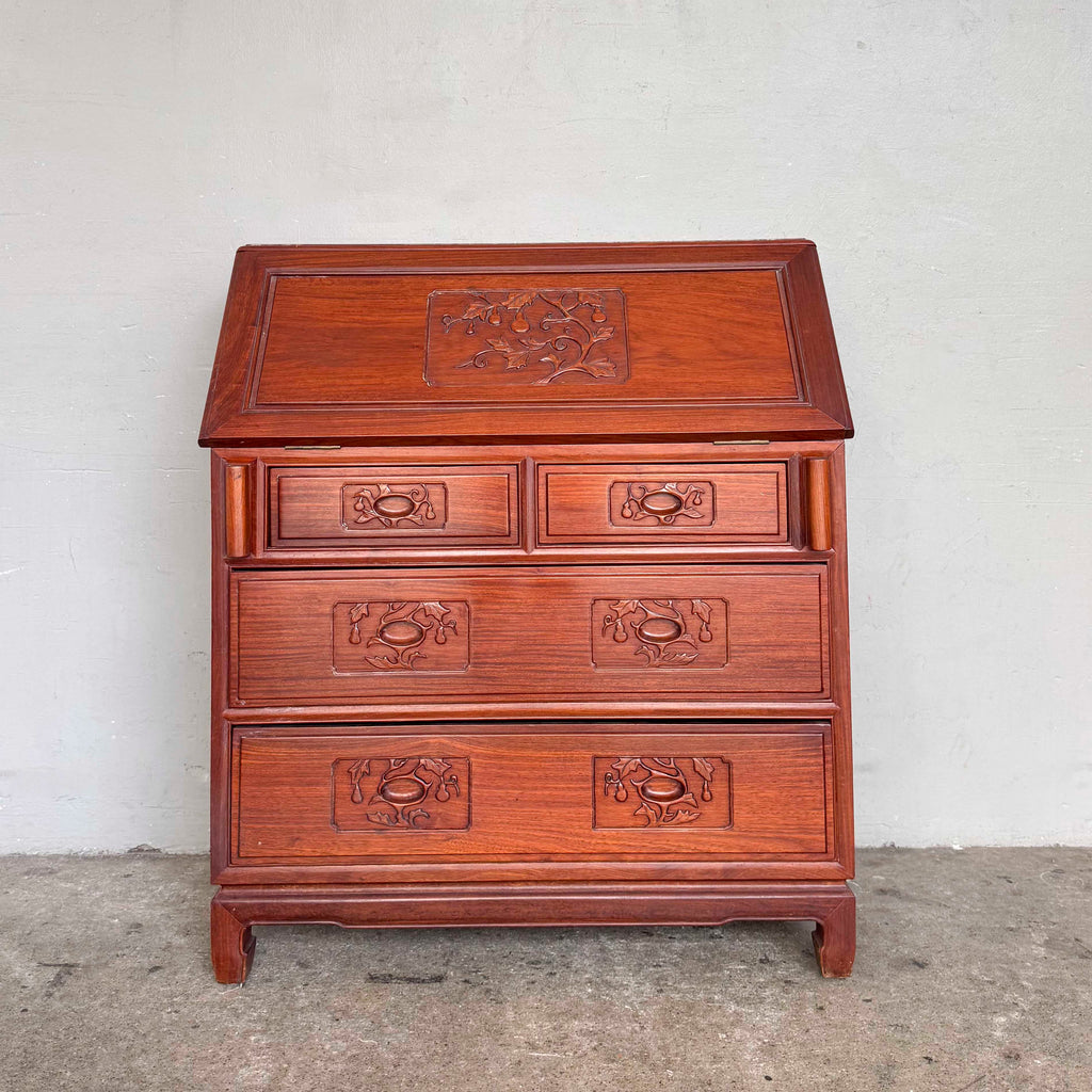 Rosewood Flip-Top Writing Bureau