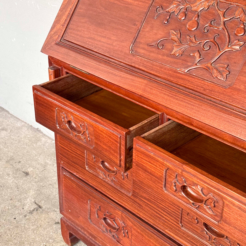 Rosewood Flip-Top Writing Bureau