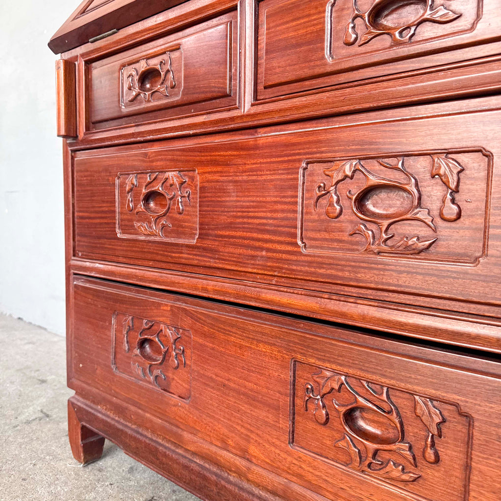 Rosewood Flip-Top Writing Bureau