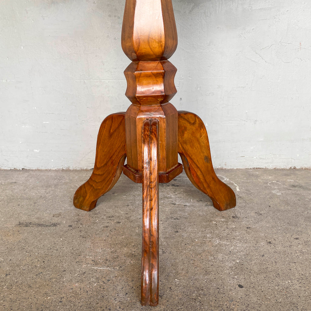 Refurbished Pedestal Table & Chair Set