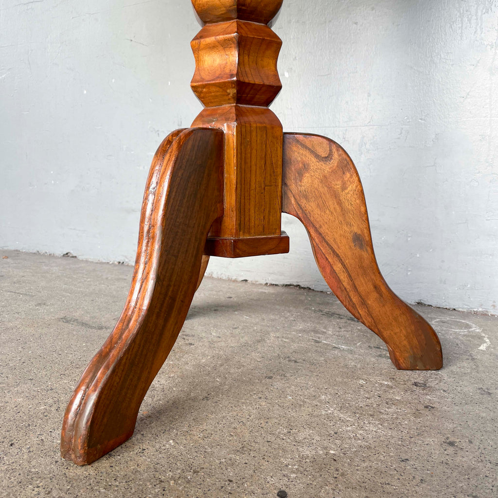 Refurbished Pedestal Table & Chair Set
