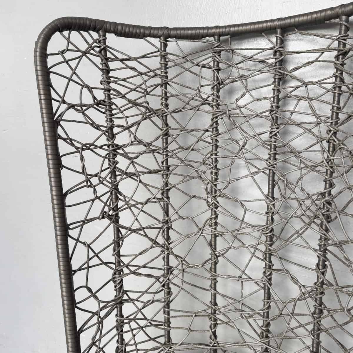 Synthetic Rattan High Back Outdoor Chair