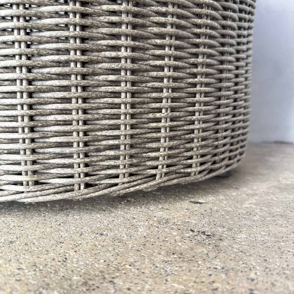 Synthetic Rattan High Back Outdoor Chair