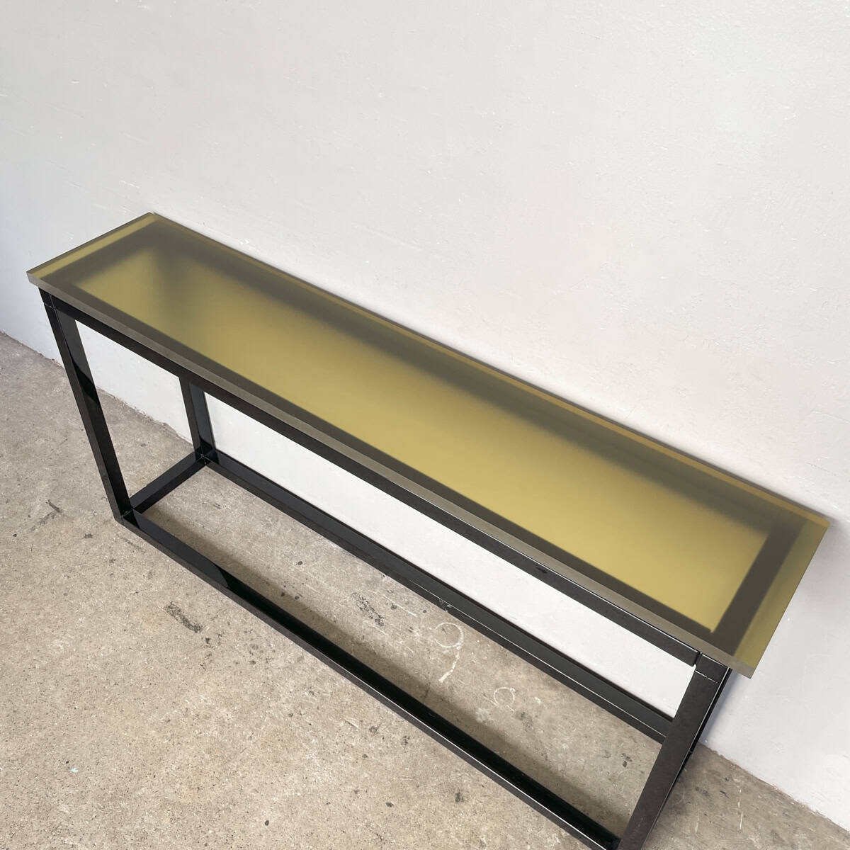 Lucite Top Console Table (Small)