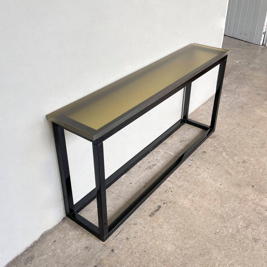 Lucite Top Console Table (Small)