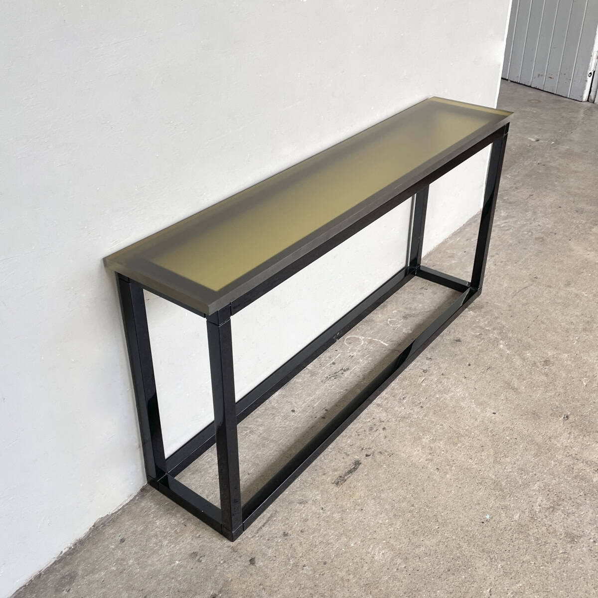 Lucite Top Console Table (Small)