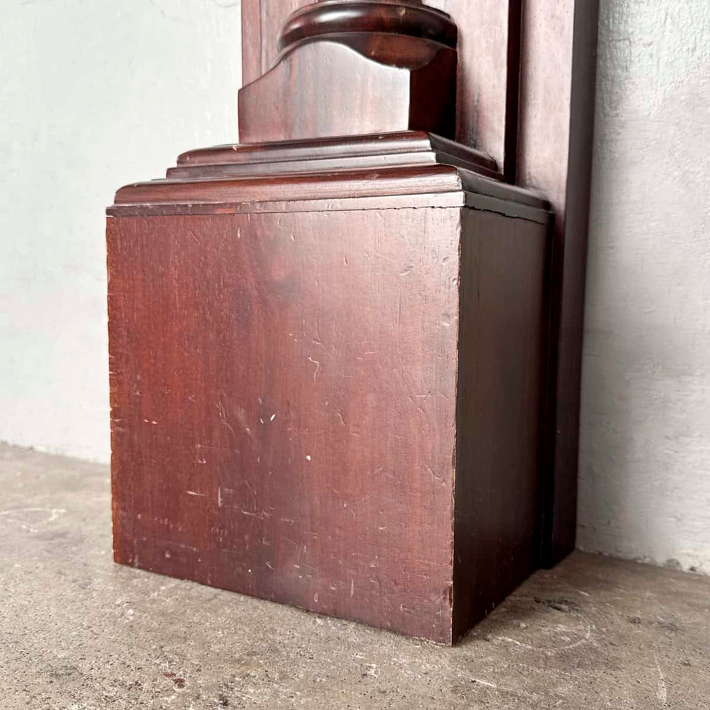Ornate Wooden Mantel