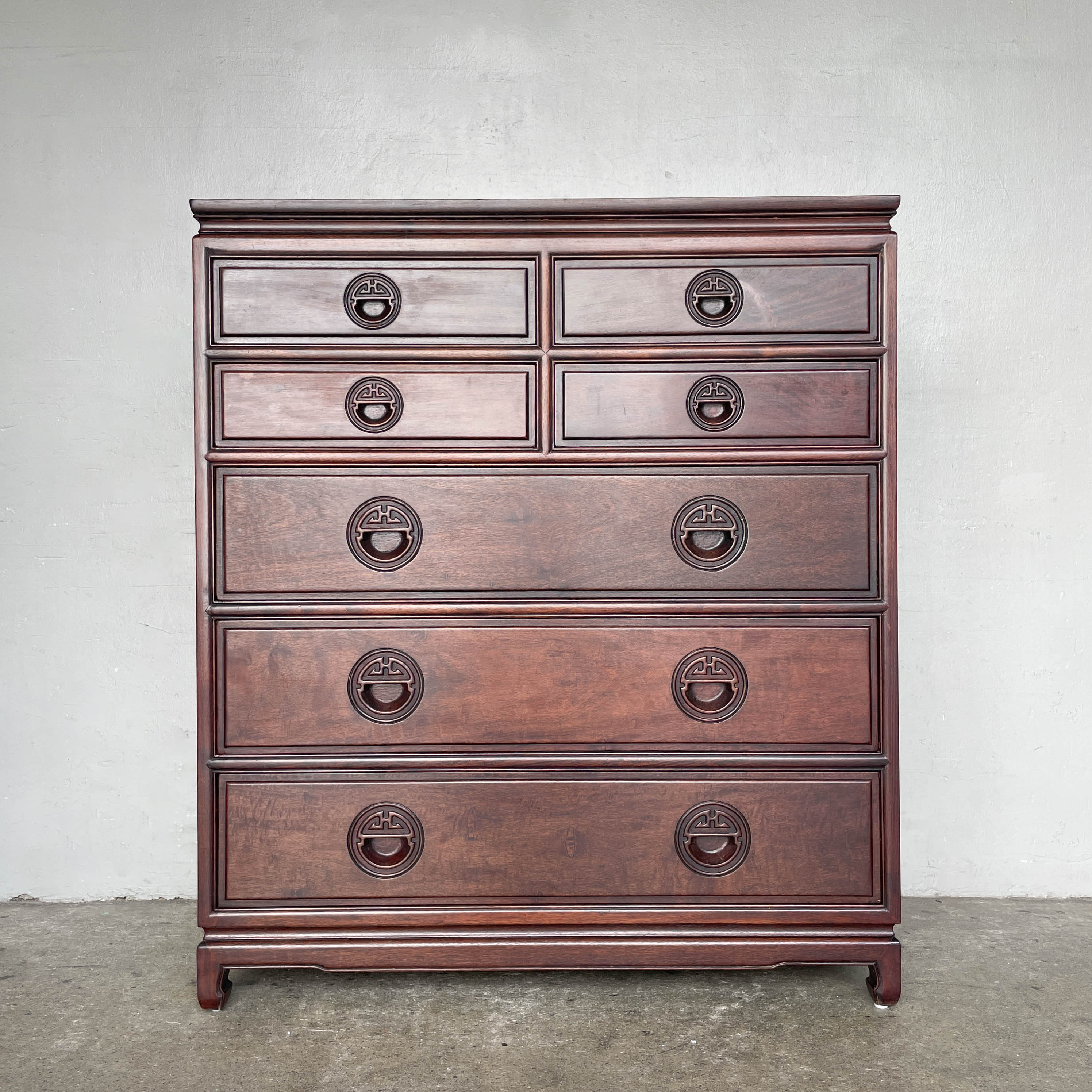 Large Rosewood Chest of Drawer