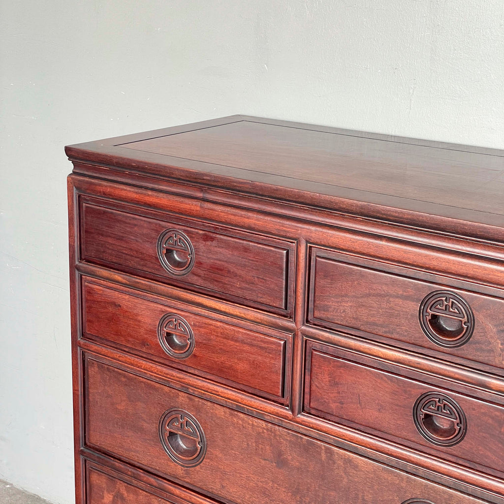 Large Rosewood Chest of Drawer
