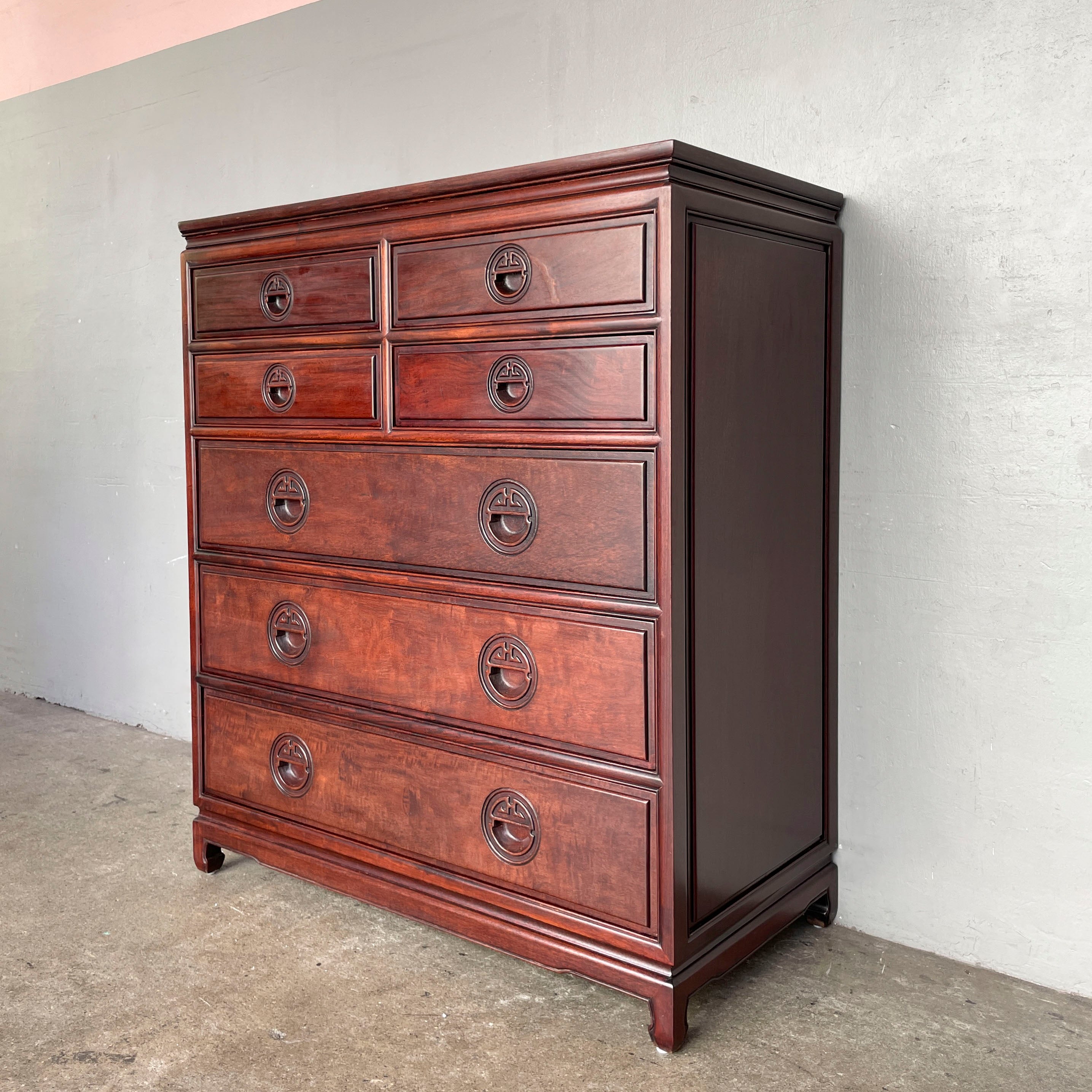 Large Rosewood Chest of Drawer