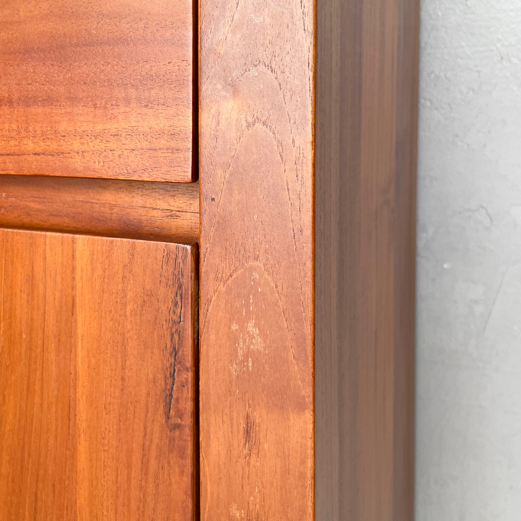 Slim Teak Side Cabinet