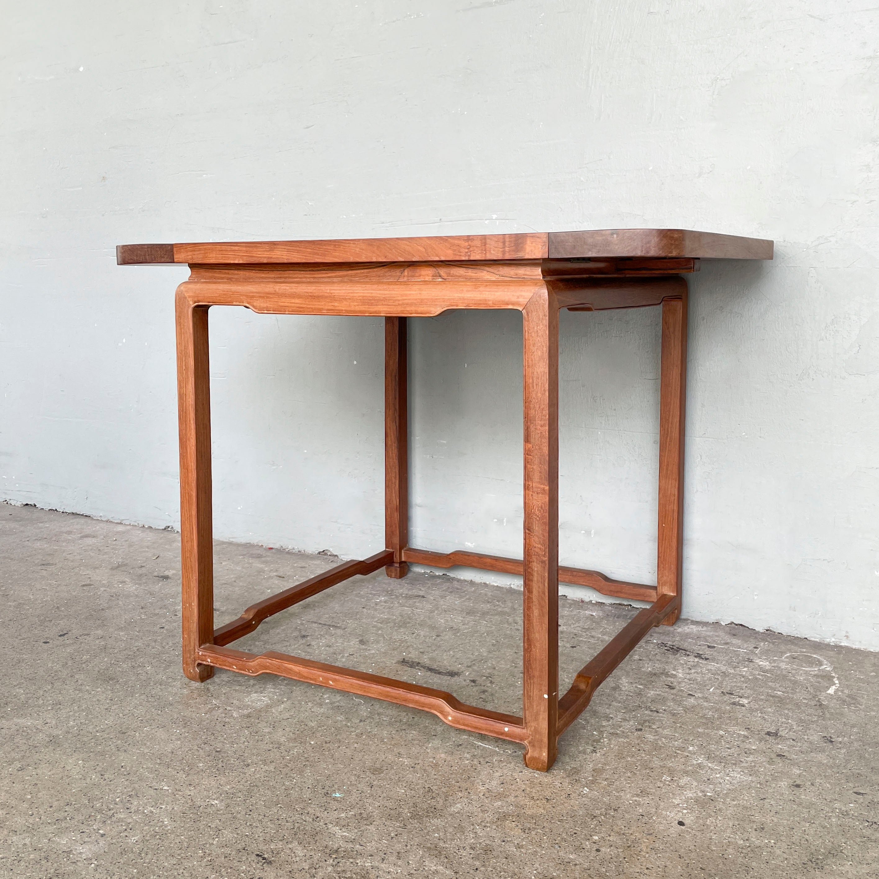 Rosewood Drop-Leaf Side Table