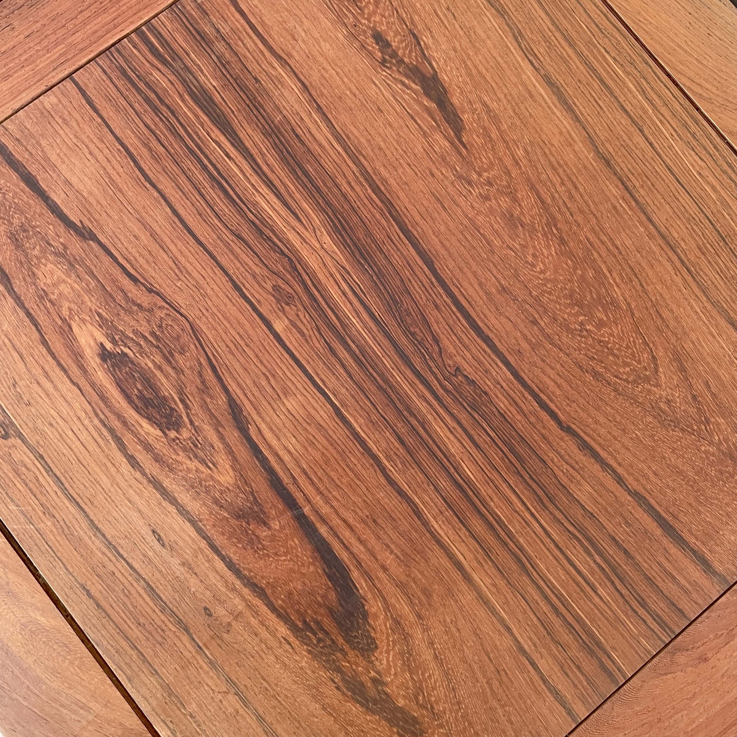 Rosewood Drop-Leaf Side Table