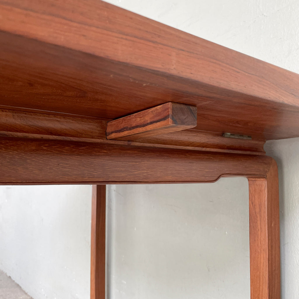 Rosewood Drop-Leaf Side Table