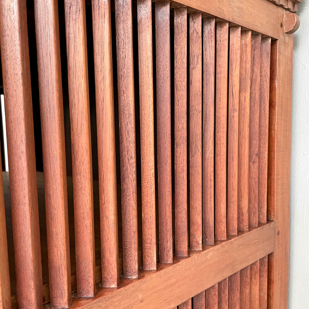 Ornate Teak Storage Cabinet