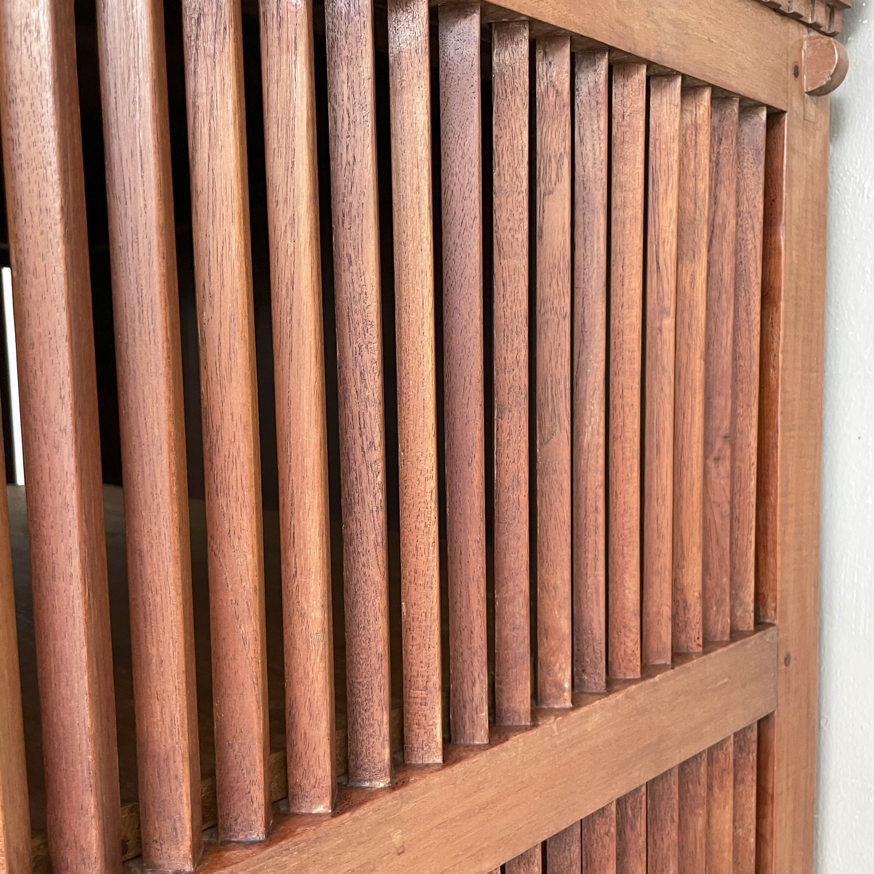 Ornate Teak Storage Cabinet