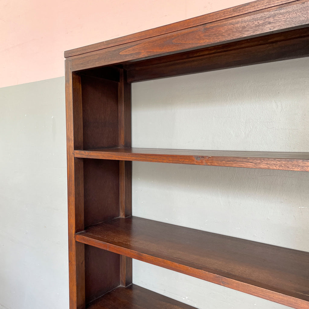 4-Tier Open Shelf with 2 Drawers