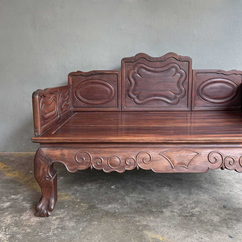 Chinese 白酸枝 Opium Bed