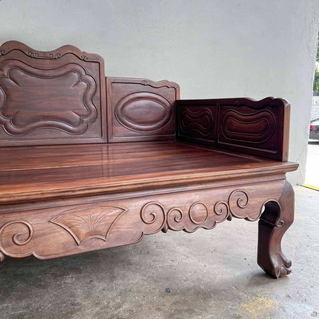 Chinese 白酸枝 Opium Bed
