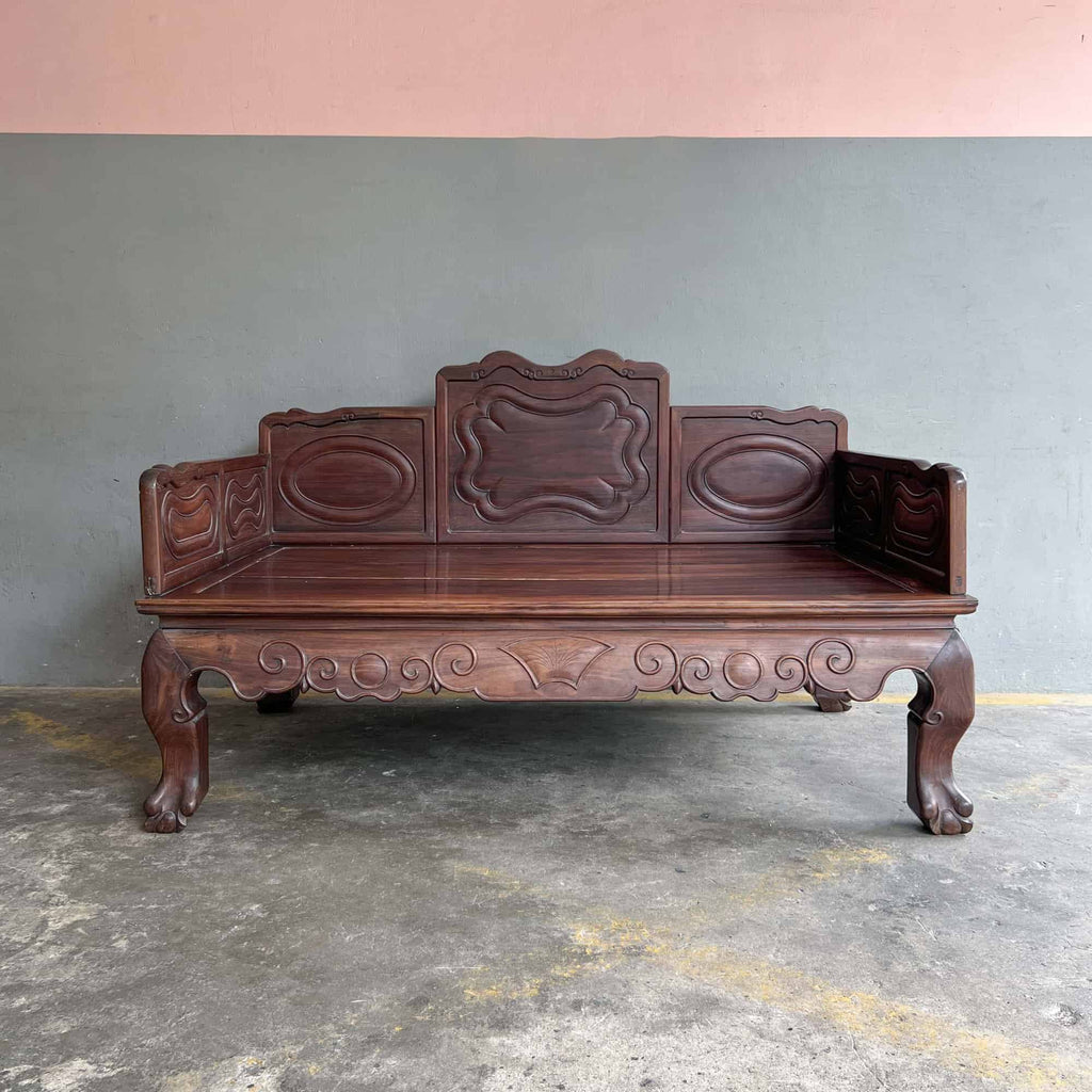 Chinese 白酸枝 Opium Bed