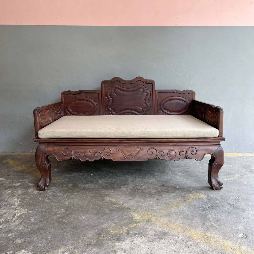 Chinese 白酸枝 Opium Bed
