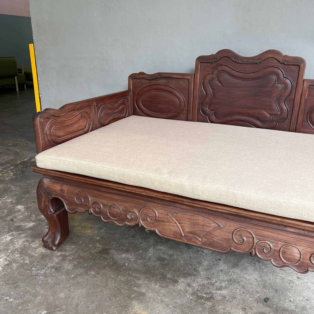 Chinese 白酸枝 Opium Bed