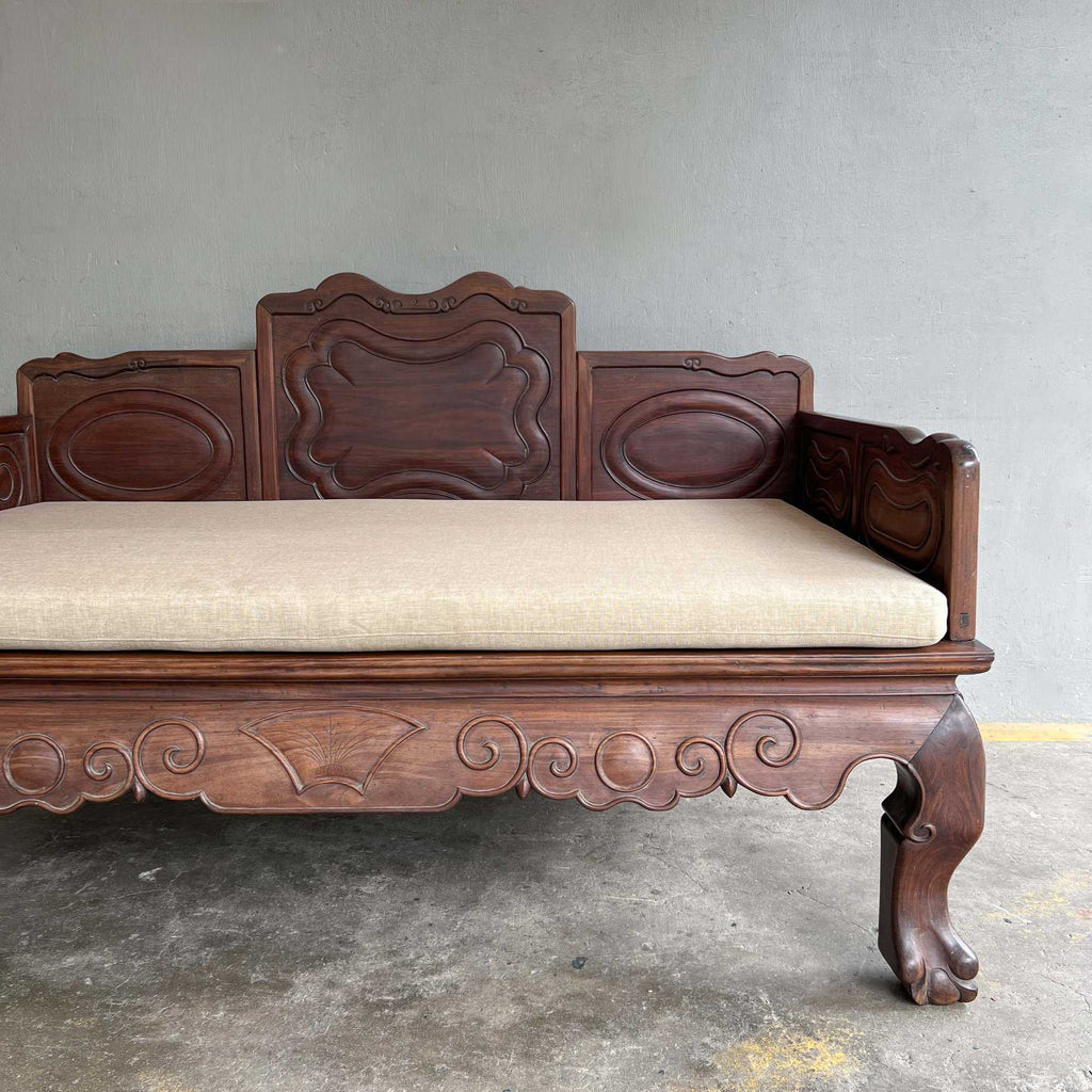 Chinese 白酸枝 Opium Bed